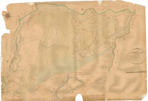 Saint-Germain-de-Joux - 3 P 8487 - 3 P 8487 -  Feuille 1  (1833)