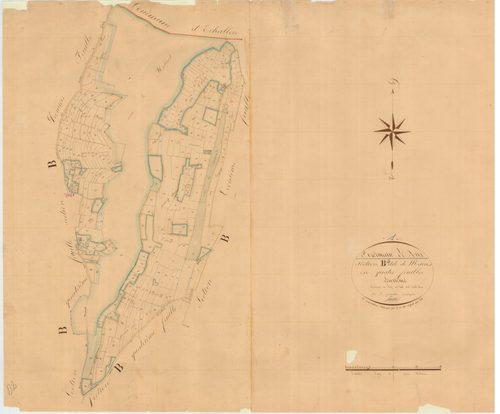 Saint-Germain-de-Joux - 3 P 8484 - 3 P 8484 -  Feuille 2  (1833)