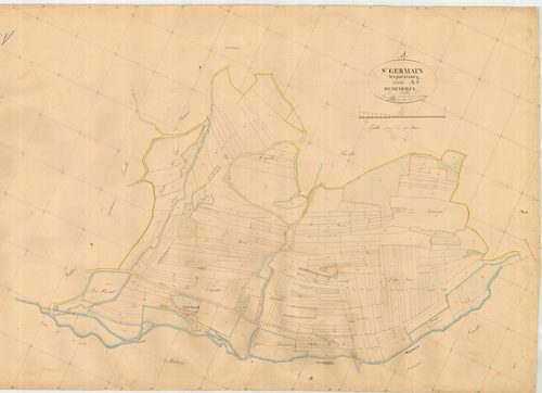 Saint-Germain-les-Paroisses - 3 P 8494 - 3 P 8494 -  Feuille 5  (1835)