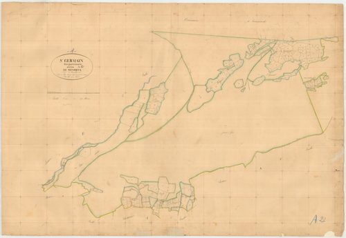 Saint-Germain-les-Paroisses - 3 P 8491 - 3 P 8491 -  Feuille 2  (1835)