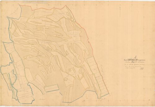 Saint-Germain-les-Paroisses - 3 P 8498 - 3 P 8498 -  Feuille 4  (1835)