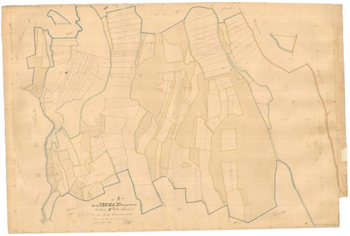 Saint-Germain-les-Paroisses - 3 P 8499 - 3 P 8499 -  Feuille 5  (1835)