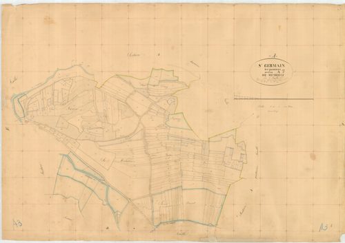 Saint-Germain-les-Paroisses - 3 P 8492 - 3 P 8492 -  Feuille 3  (1835)