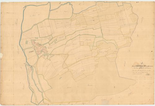 Saint-Germain-les-Paroisses - 3 P 8497 - 3 P 8497 -  Feuille 3  (1835)