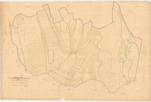 Saint-Germain-les-Paroisses - 3 P 8500 - 3 P 8500 -  Feuille 6  (1835)