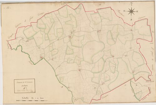 Saint-Germain-sur-Renon - 3 P 10163-3 - 3 P 10163-3 -  Feuille 1  (1810)