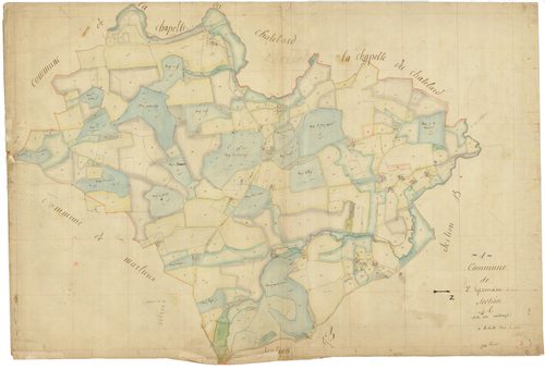 Saint-Germain-sur-Renon - 3 P 8513 - 3 P 8513 -  Feuille 1  (1810)