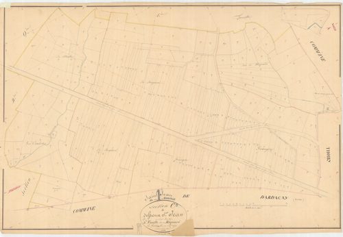 Saint-Jean-de-Gonville - 3 P 8525 - 3 P 8525 -  Feuille 3  (1846)