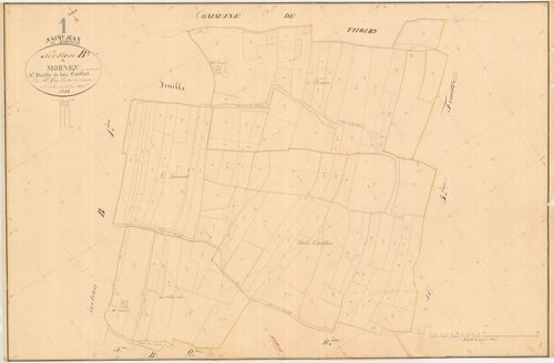 Saint-Jean-de-Gonville - 3 P 8519 - 3 P 8519 -  Feuille 3  (1846)