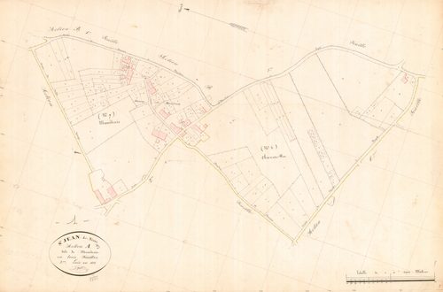 Saint-Jean-de-Niost - 1777 W 407-9 - 1777 W 407-9 -  Feuille 3  (1838)