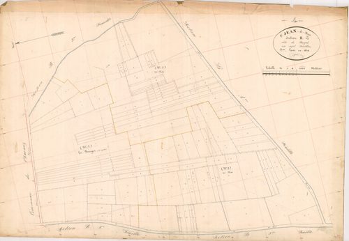 Saint-Jean-de-Niost - 1777 W 407-11 - 1777 W 407-11 -  Feuille 2  (1838)