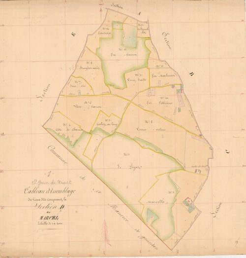Saint-Jean-de-Niost - 1777 W 407-5 - 1777 W 407-5 -  Section D  (1838)