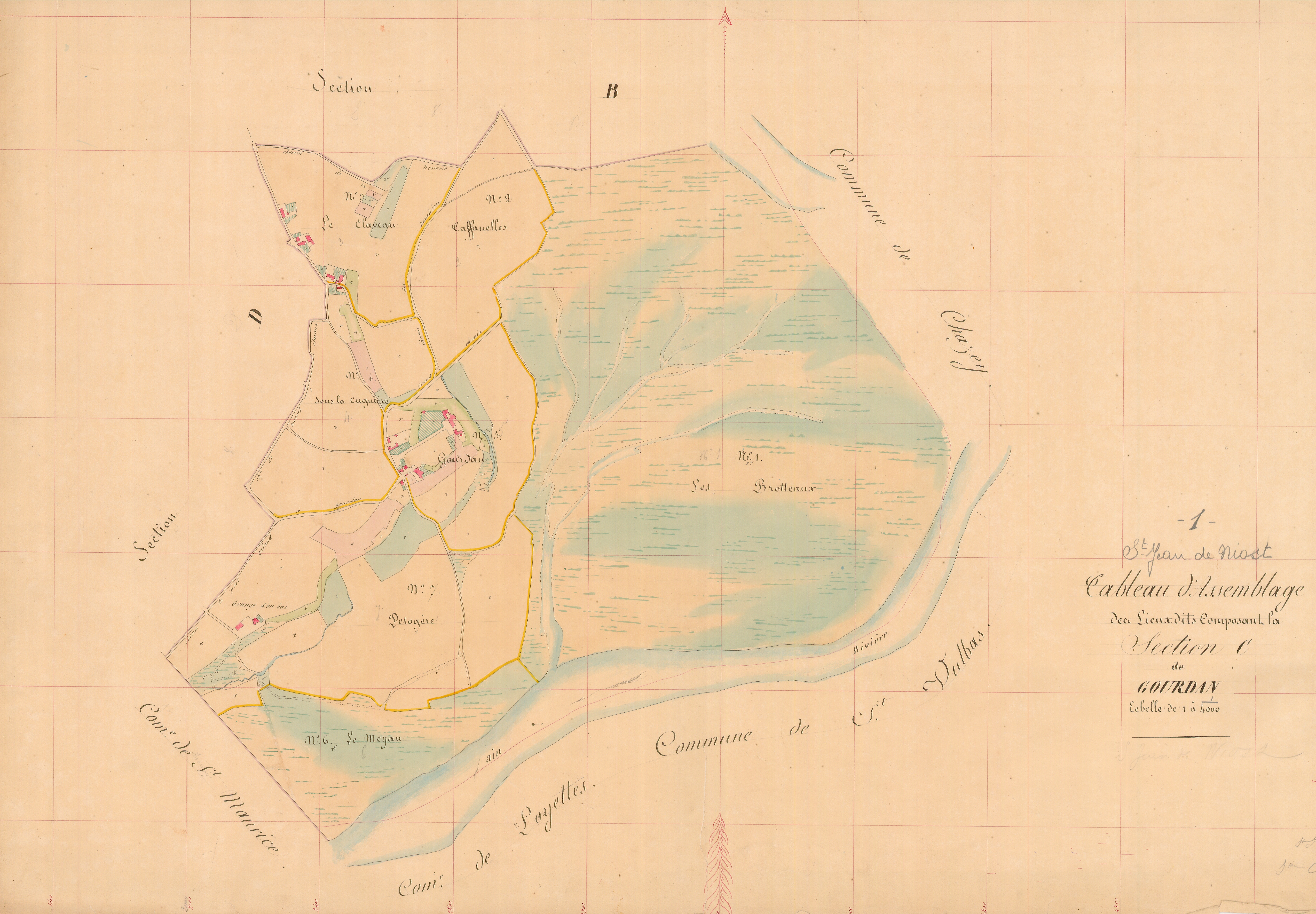 Saint-Jean-de-Niost - 1777 W 407-4 - 1777 W 407-4 -  Section C  (1838)