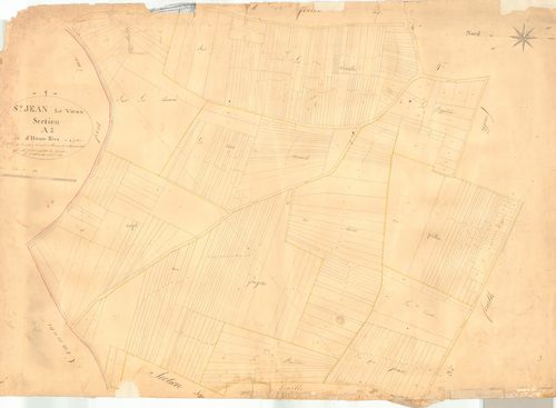 Saint-Jean-le-Vieux - 3 P 8546 - 3 P 8546 -  Feuille 2  (1826)