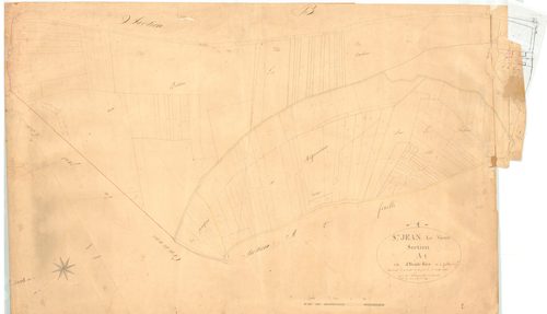Saint-Jean-le-Vieux - 3 P 8545 - 3 P 8545 -  Feuille 1  (1826)