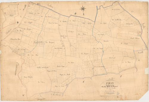 Saint-Jean-sur-Reyssouze - 3 P 8571 - 3 P 8571 -  Feuille 4  (1841)