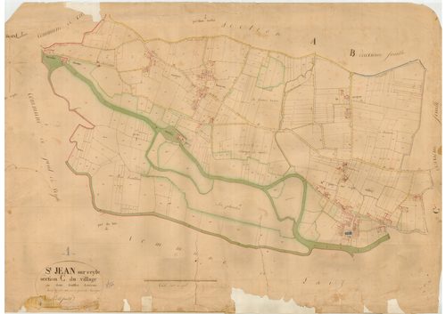 Saint-Jean-sur-Veyle - 3 P 8589 - 3 P 8589 -  Feuille 2  (1834)