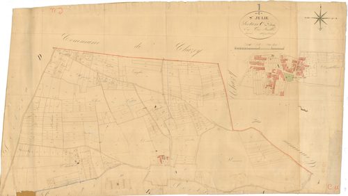 Sainte-Julie - 3 P 8862 - 3 P 8862 -  Feuille 1  (1826)