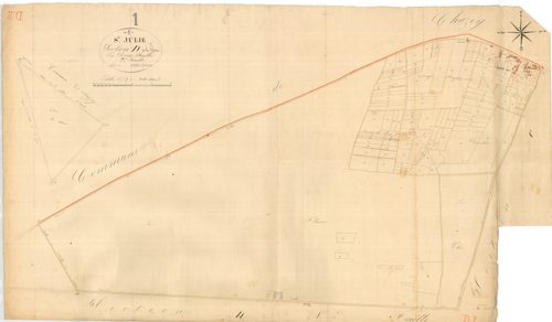Sainte-Julie - 3 P 8864 - 3 P 8864 -  Feuille 2  (1826)