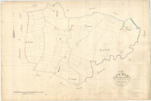 Saint-Julien-sur-Reyssouze - 3 P 8597 - 3 P 8597 -  Feuille 1  (1841)