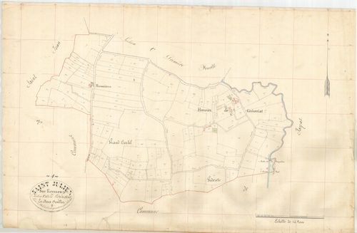 Saint-Julien-sur-Reyssouze - 3 P 8598 - 3 P 8598 -  Feuille 2  (1841)
