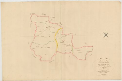 Saint-Julien-sur-Veyle - 3 P 10153-1 - 3 P 10153-1 -  Tableau d'assemblage  (1811)