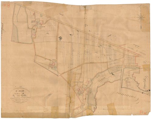 Saint-Just - 3 P 8605 - 3 P 8605 -  Feuille 1  (1830)