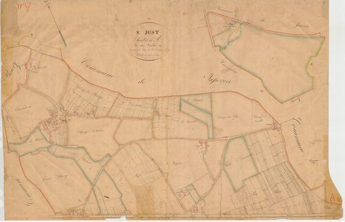 Saint-Just - 3 P 8604 - 3 P 8604 -  Feuille 1  (1830)
