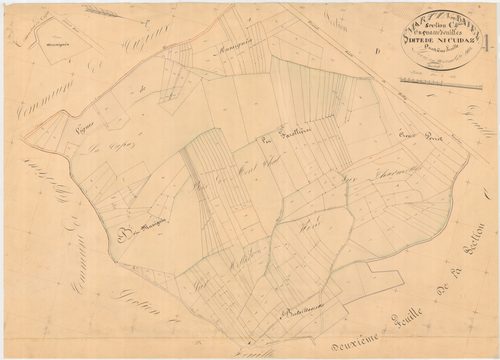 Saint-Martin-de-Bavel - 3 P 8621 - 3 P 8621 -  Feuille 4  (1833)