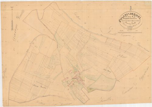 Saint-Martin-de-Bavel - 3 P 8618 - 3 P 8618 -  Feuille 1  (1833)
