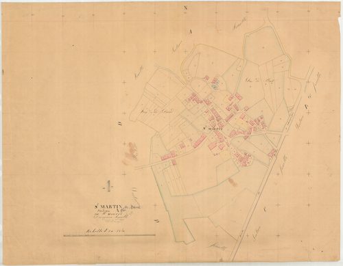 Saint-Martin-de-Bavel - 3 P 8612 - 3 P 8612 -  Feuille 1  (1833)