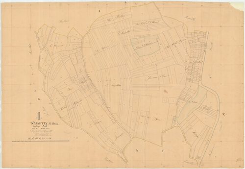Saint-Martin-de-Bavel - 3 P 8613 - 3 P 8613 -  Feuille 2  (1833)