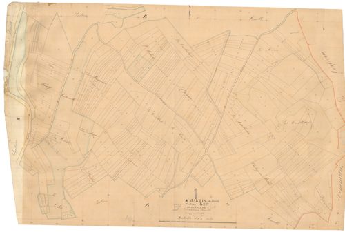 Saint-Martin-de-Bavel - 3 P 8616 - 3 P 8616 -  Feuille 2  (1833)