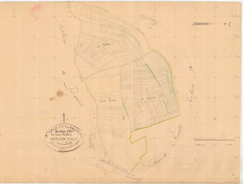 Saint-Martin-de-Bavel - 3 P 8623 - 3 P 8623 -  Feuille 2  (1833)
