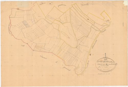 Saint-Martin-de-Bavel - 3 P 8624 - 3 P 8624 -  Feuille 3  (1833)