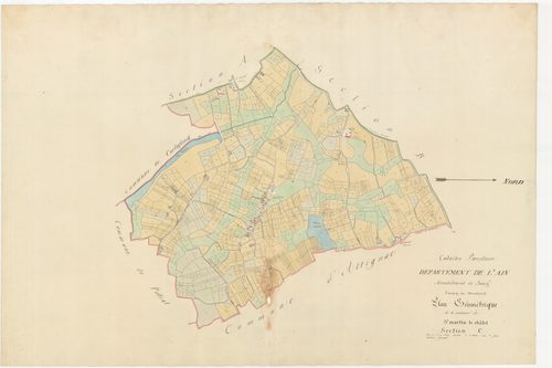 Saint-Martin-le-Châtel - 3 P 10120-4 - 3 P 10120-4 -  Feuille 1  (1809)