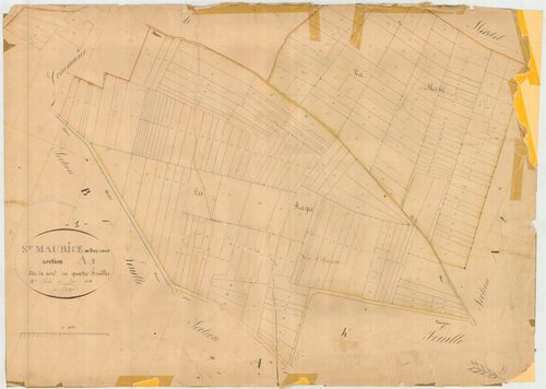 Saint-Maurice-de-Beynost - 1777 W 423-4 - 1777 W 423-4 -  Feuille 3  (1834)