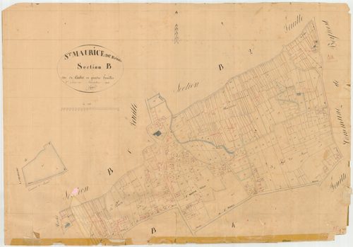 Saint-Maurice-de-Beynost - 1777 W 423-8 - 1777 W 423-8 -  Feuille 3  (1834)