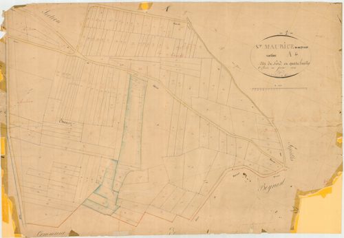 Saint-Maurice-de-Beynost - 1777 W 423-5 - 1777 W 423-5 -  Feuille 4  (1834)