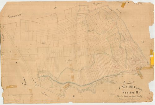 Saint-Maurice-de-Beynost - 1777 W 423-7 - 1777 W 423-7 -  Feuille 2  (1834)