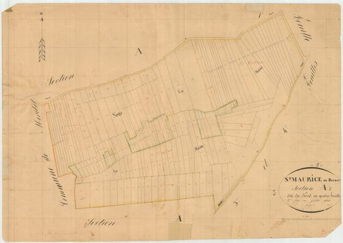 Saint-Maurice-de-Beynost - 1777 W 423-3 - 1777 W 423-3 -  Feuille 2  (1834)