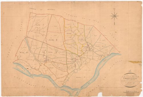 Saint-Maurice-de-Gourdans - 1777 W 424-1 - 1777 W 424-1 -  Tableau général  (1839)