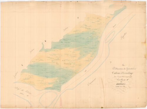 Saint-Maurice-de-Gourdans - 1777 W 424-4 - 1777 W 424-4 -  Section C  (1839)