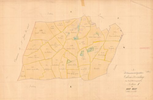 Saint-Maurice-de-Gourdans - 1777 W 424-2 - 1777 W 424-2 -  Section A  (1839)
