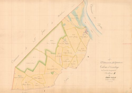 Saint-Maurice-de-Gourdans - 1777 W 424-3 - 1777 W 424-3 -  Section B  (1839)