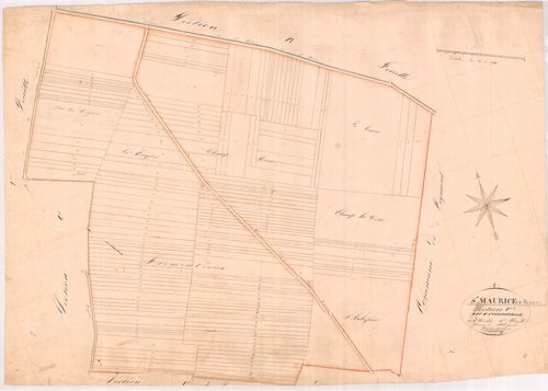 Saint-Maurice-de-Rémens - 3 P 8745 - 3 P 8745 -  Feuille 1  (1827)