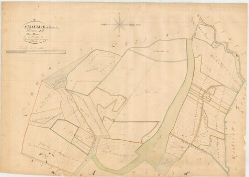 Saint-Maurice-de-Rémens - 3 P 8736 - 3 P 8736 -  Feuille 3  (1827)