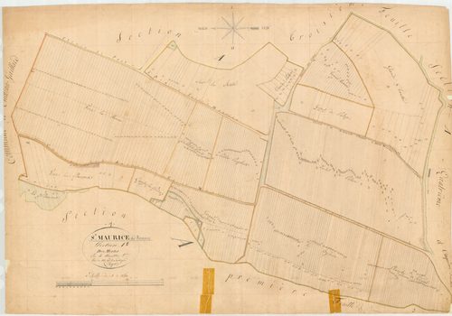 Saint-Maurice-de-Rémens - 3 P 8735 - 3 P 8735 -  Feuille 2  (1827)