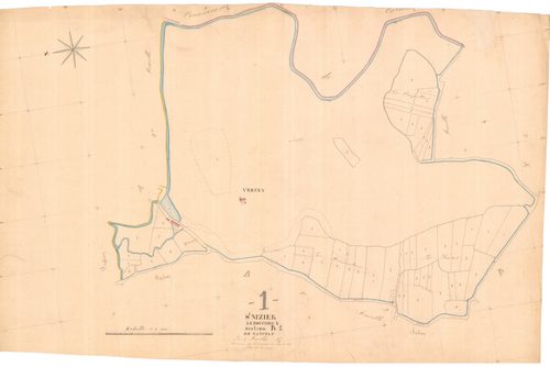 Saint-Nizier-le-Bouchoux - 3 P 8758 - 3 P 8758 -  Feuille 1  (1841)