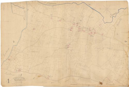 Saint-Nizier-le-Bouchoux - 3 P 8762 - 3 P 8762 -  Feuille 1  (1841)